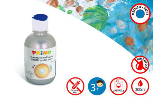 Picture of PRIMO 300ML METALLIC POSTER PAINT SILVER